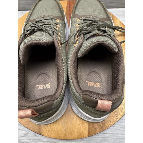 TEVA ELLWOOD HIKING SHOE BURNT OLIVE Women 7.5 - Picture 7 of 8
